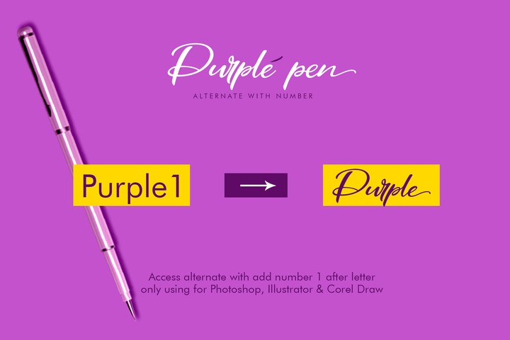 Purple Pen